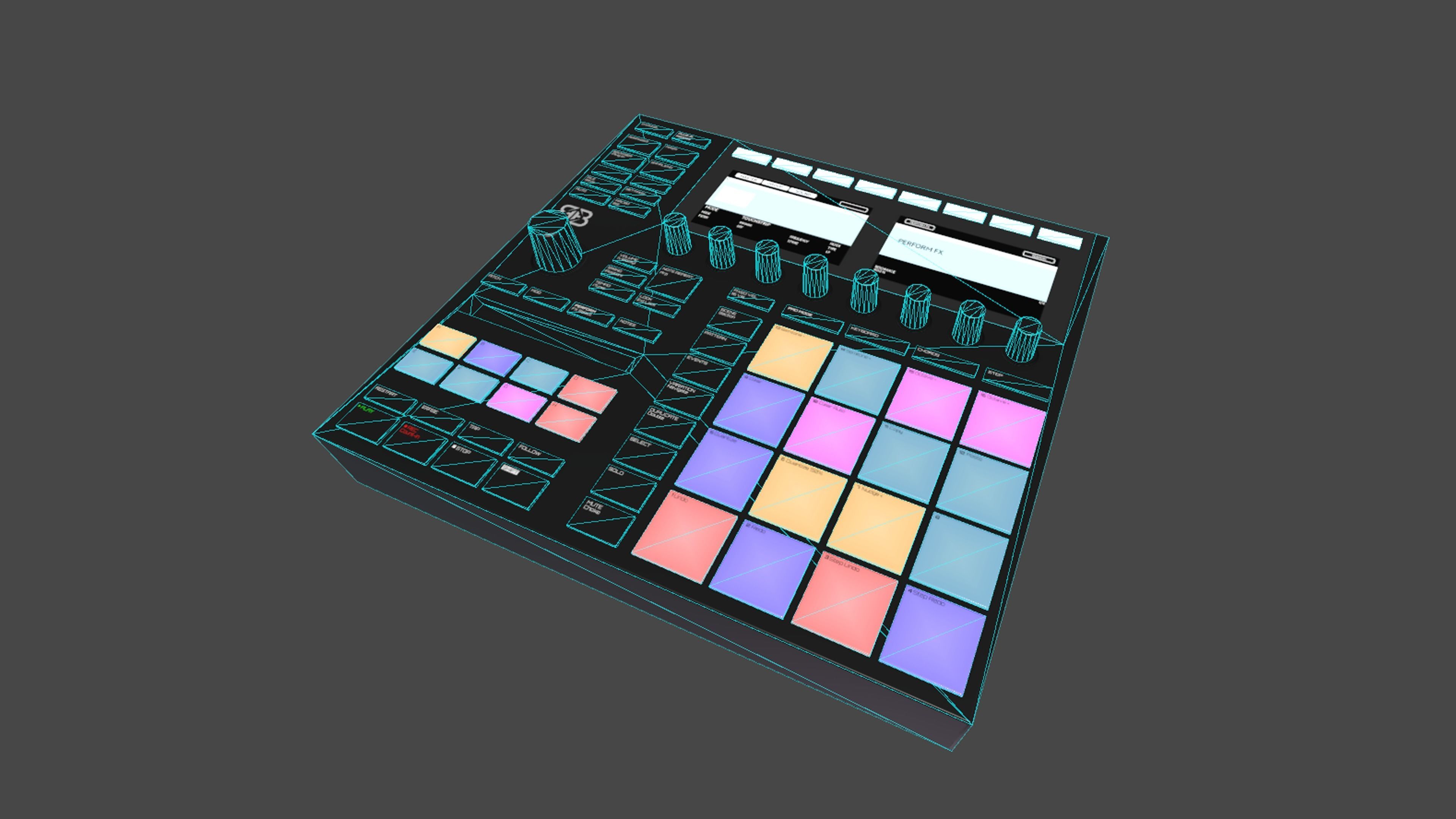 Banana BNN MK3 Low-poly 3D model_9