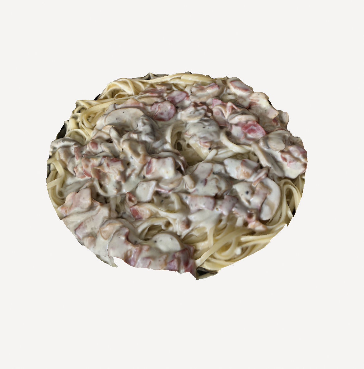 Carbonara 3D print model_3