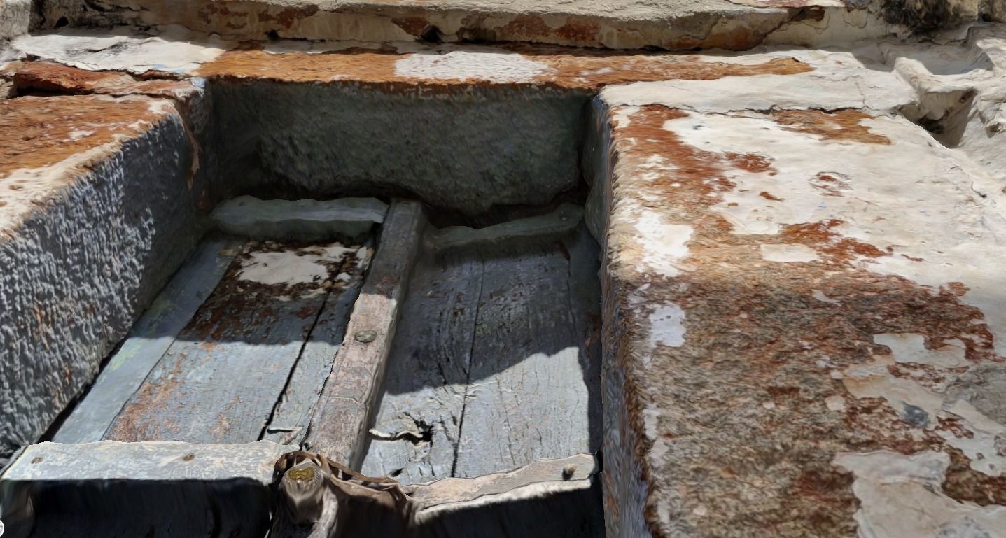 Indian Ancient Front Door 3D model_8