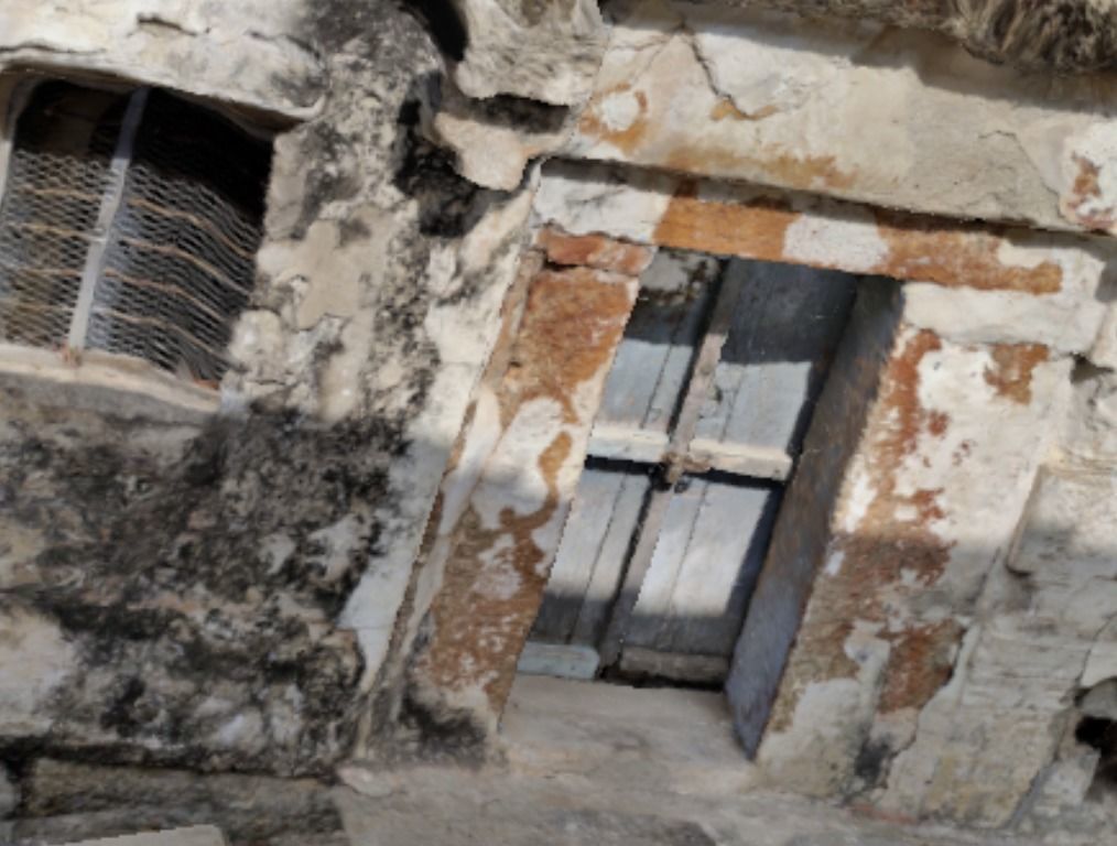 Indian Ancient Front Door 3D model_3