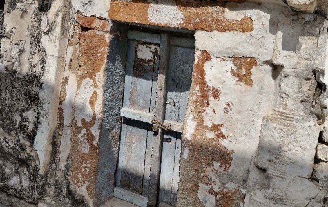 Indian Ancient Front Door 3D model_6