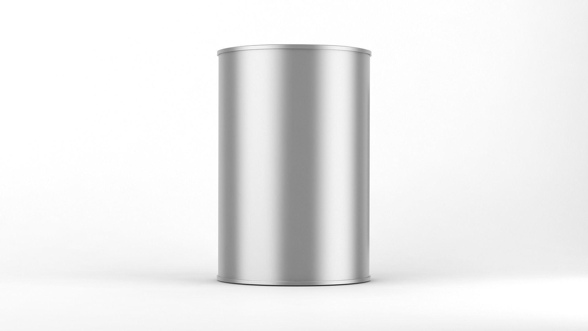 Food Can  3D model_1