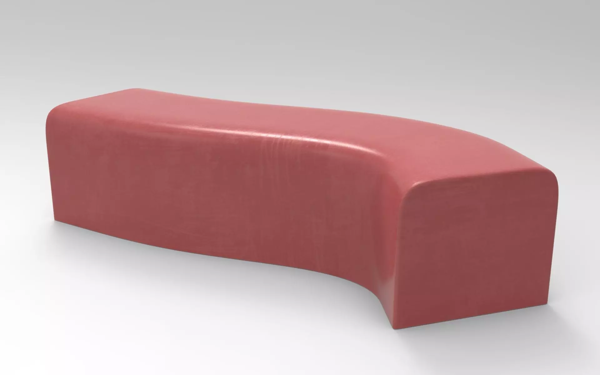 Safi Bench Low-poly 3D model_0