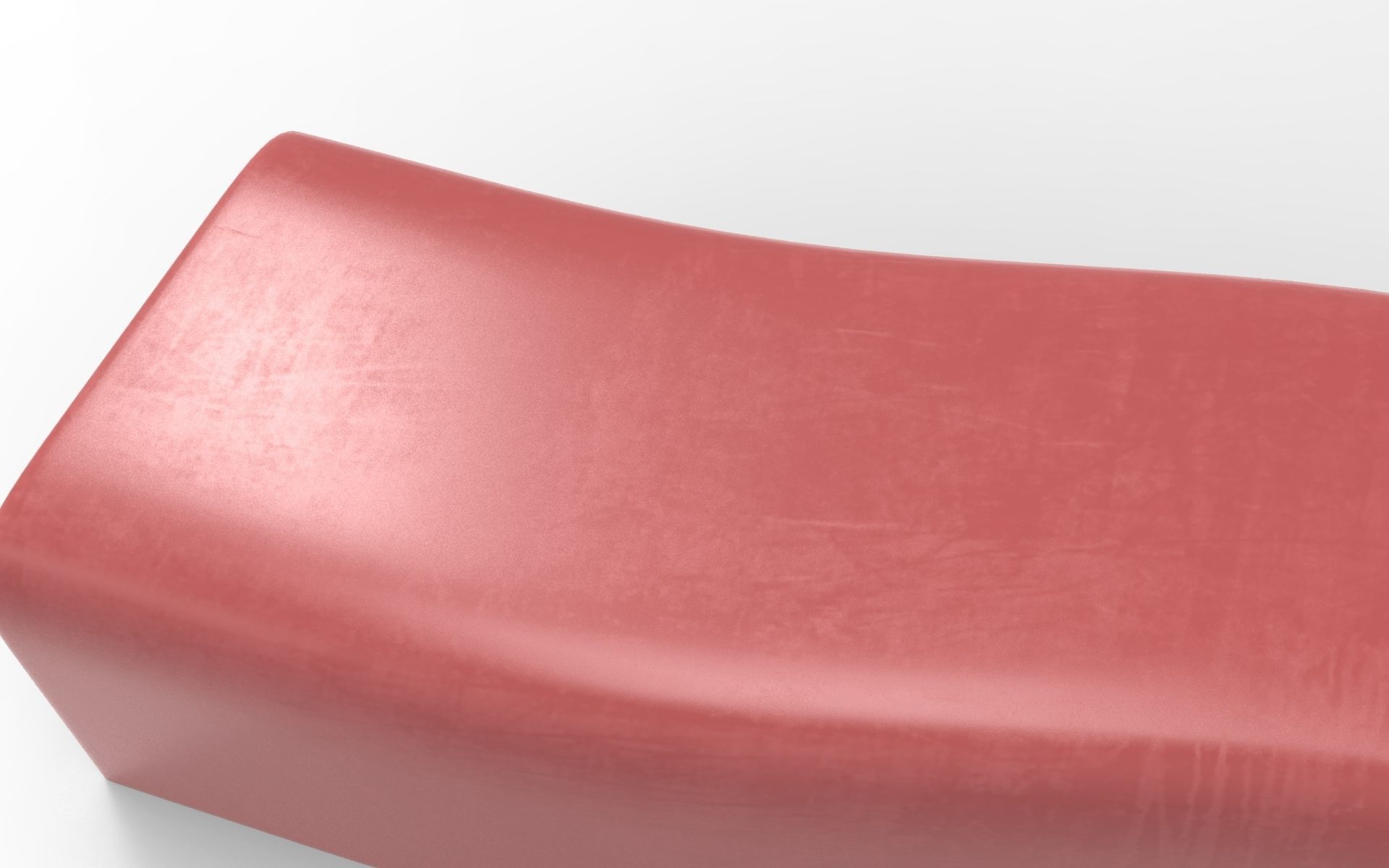 Safi Bench Low-poly 3D model_4