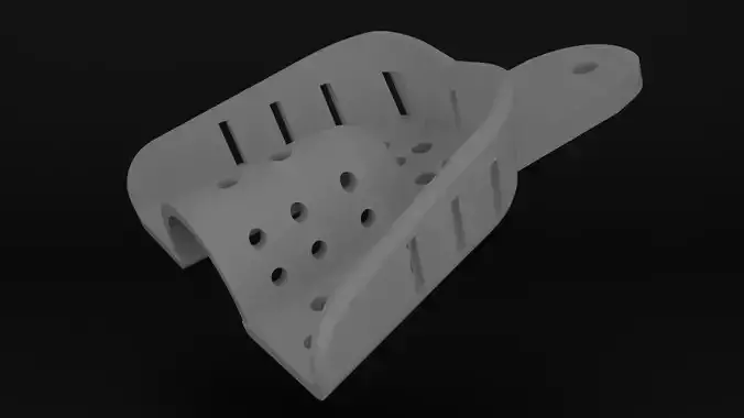 dental tray 3D print model