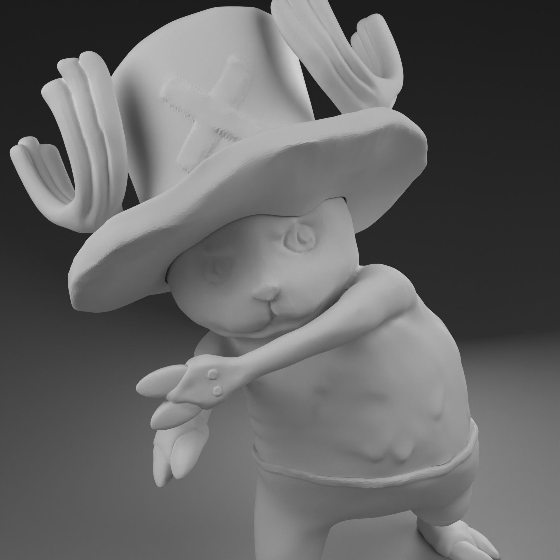 Chopper 3D print model_7