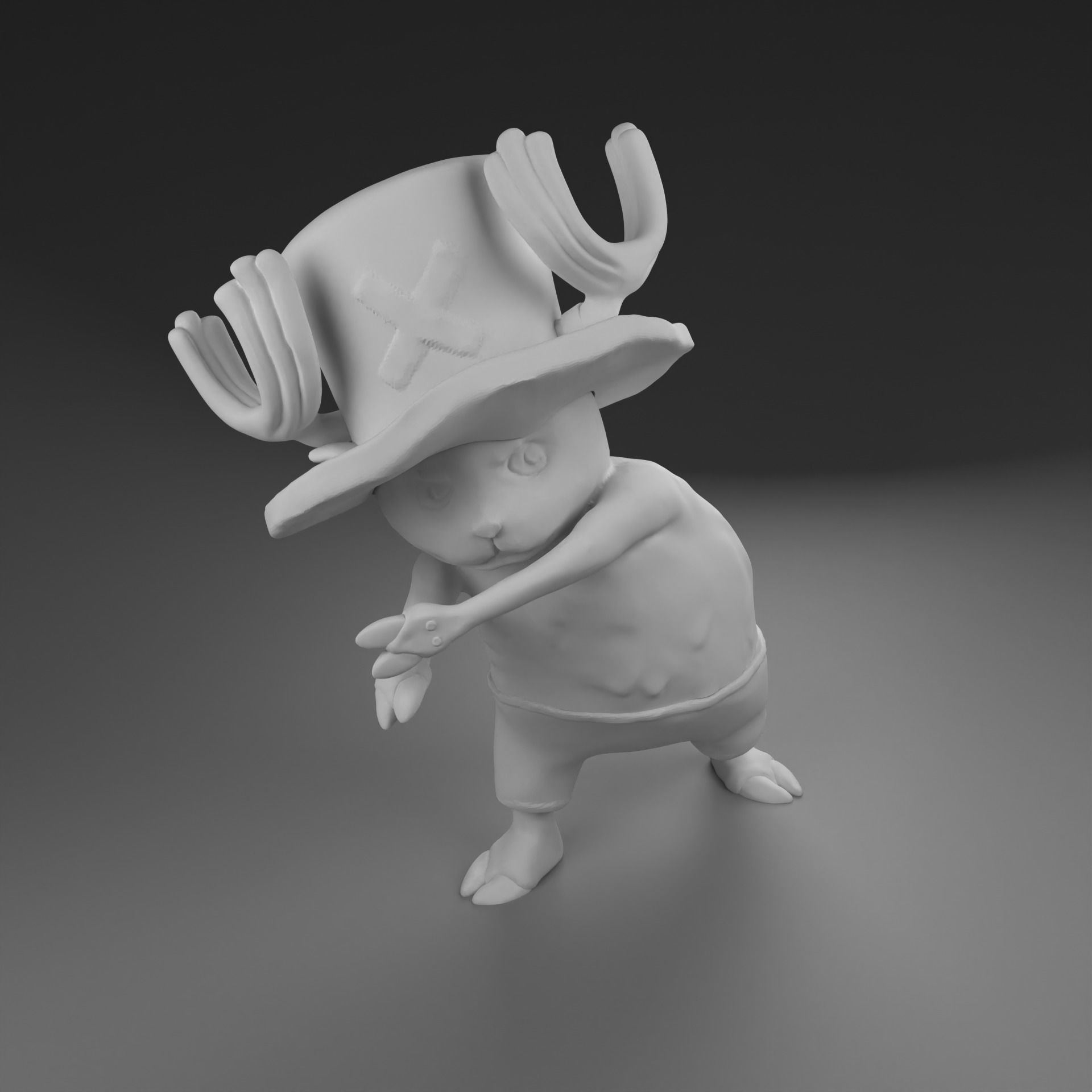 Chopper 3D print model_2