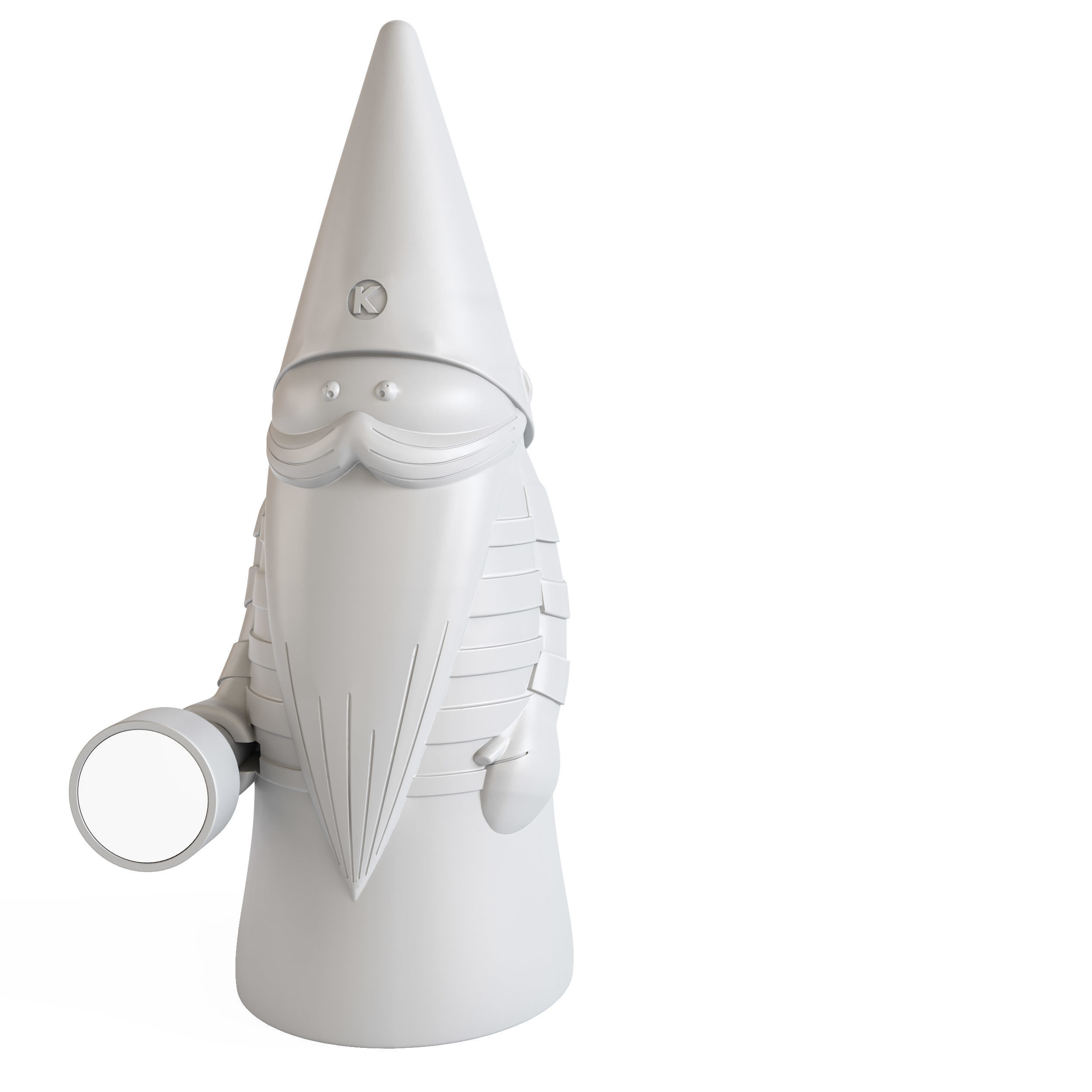 Street lamp Karman OTTAVO 3D model_1