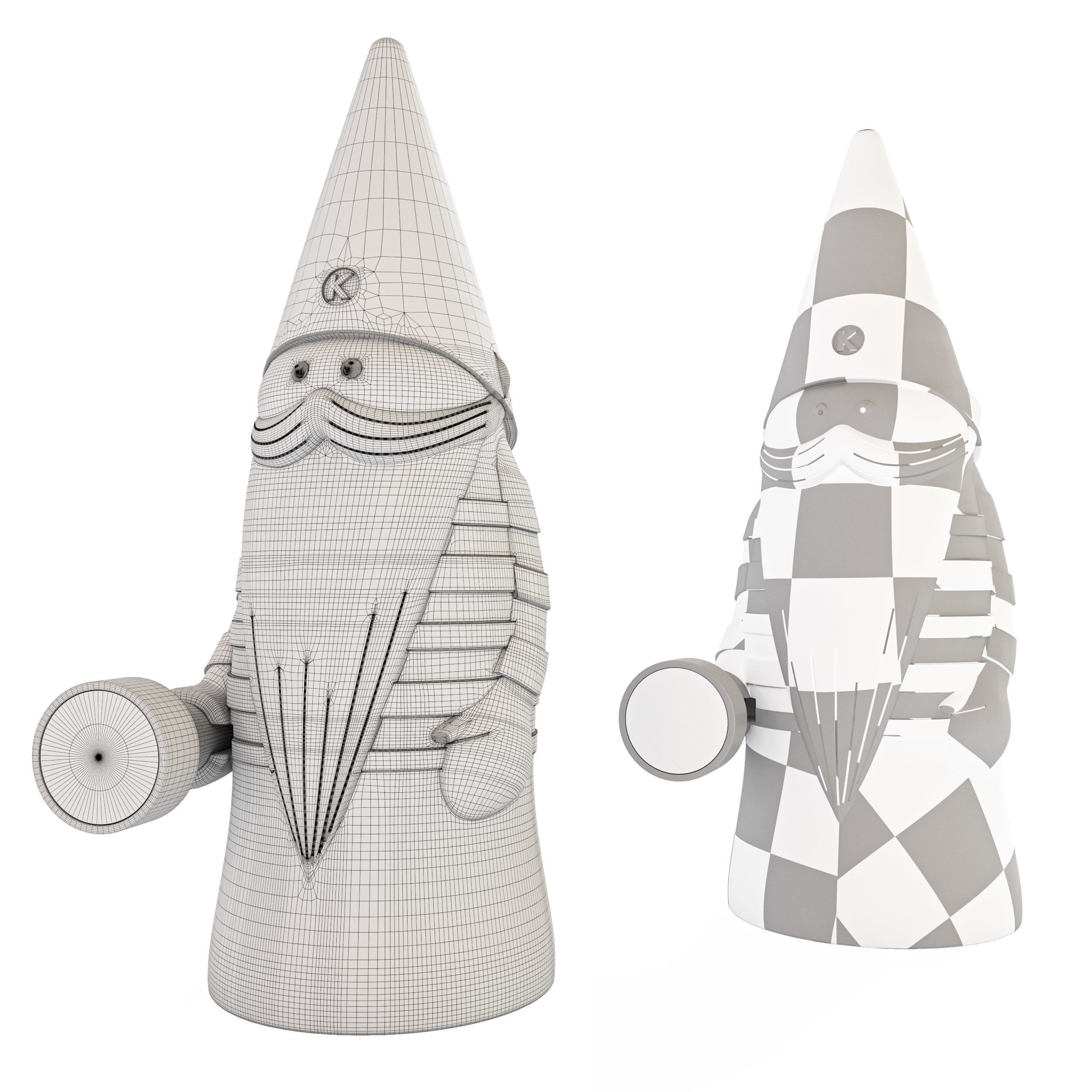 Street lamp Karman OTTAVO 3D model_5