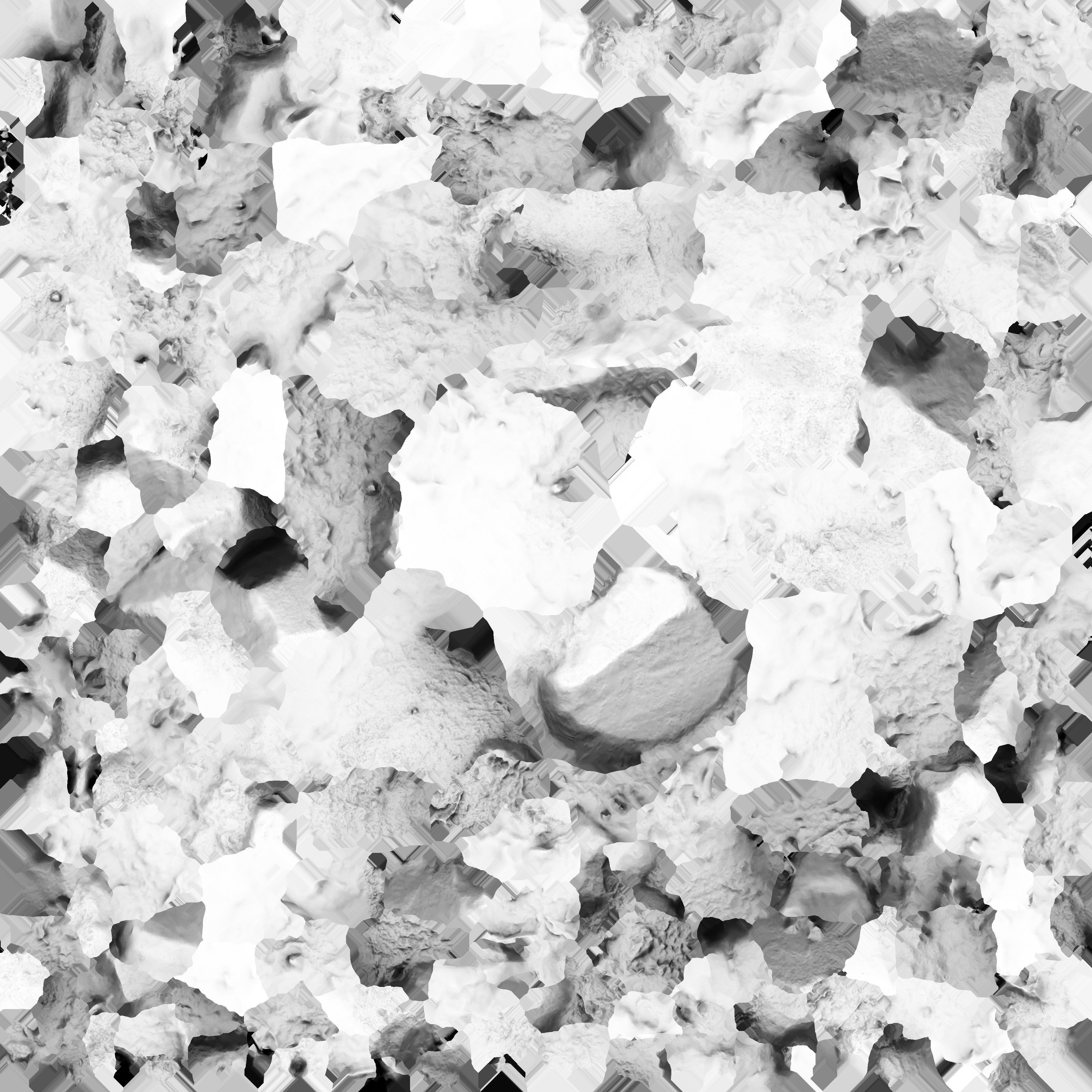 Rocks in Forest 3D model_11