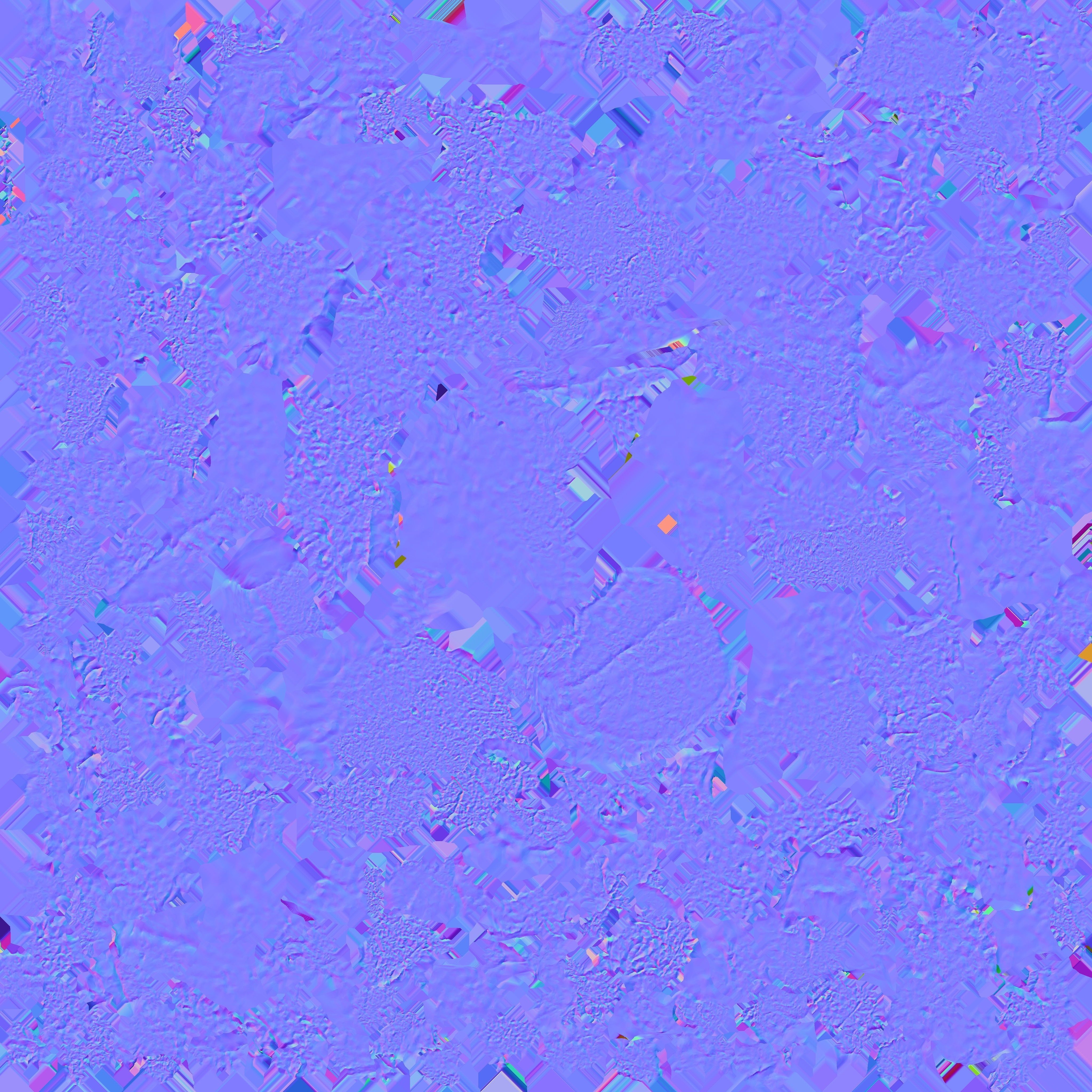 Rocks in Forest 3D model_10