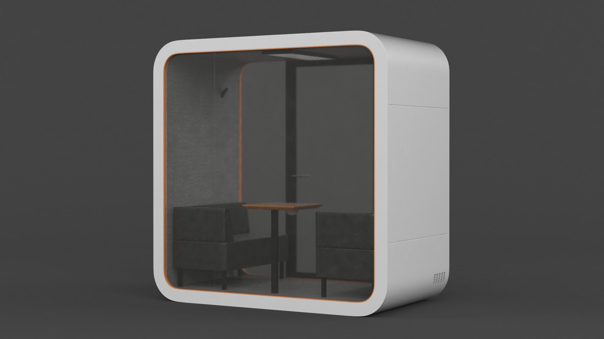 Phone Booth 3D model_3