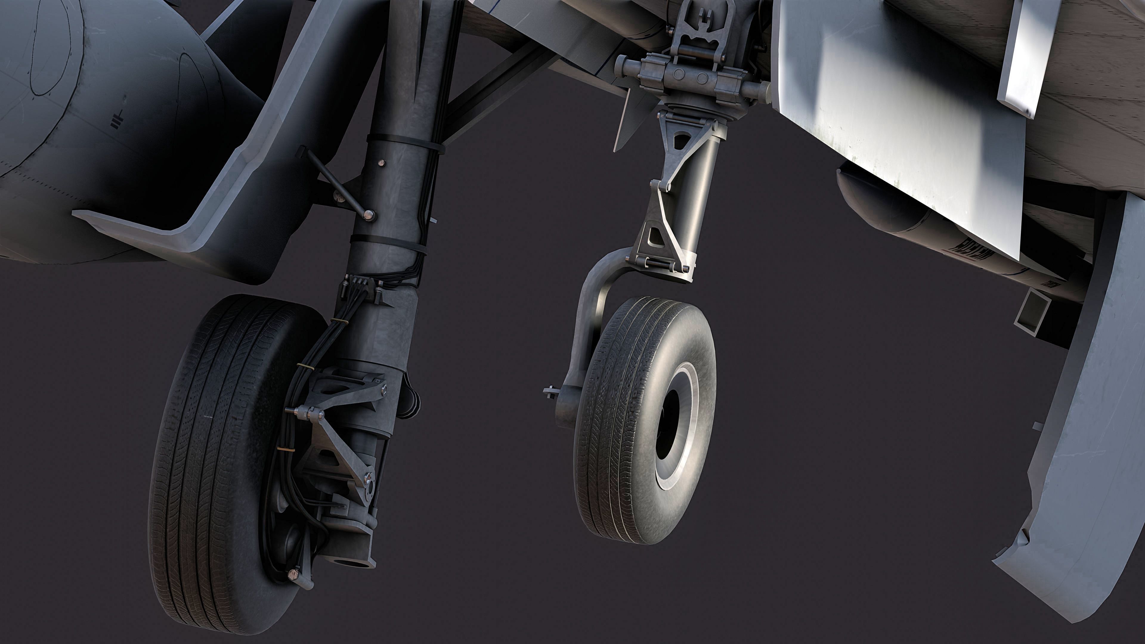 EuroFighter Typhoon Fully Rigged with High Resolution Cocpit Low-poly 3D model_33