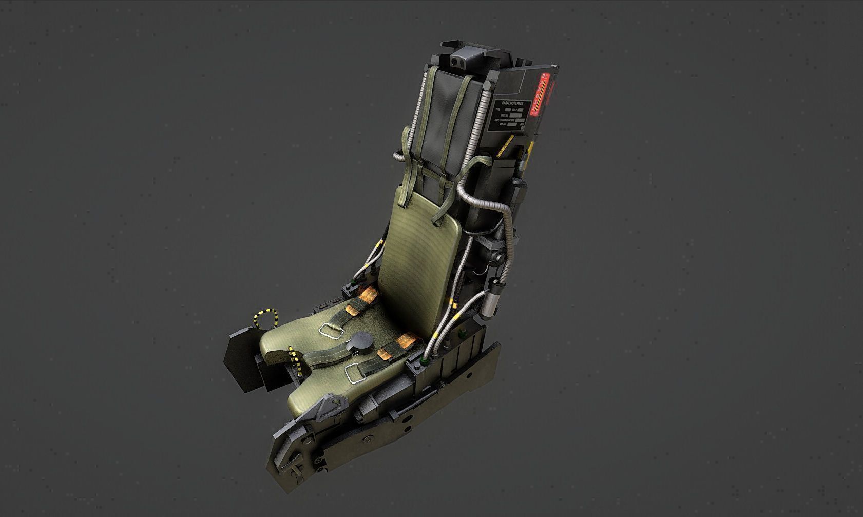 EuroFighter Typhoon Fully Rigged with High Resolution Cocpit Low-poly 3D model_32