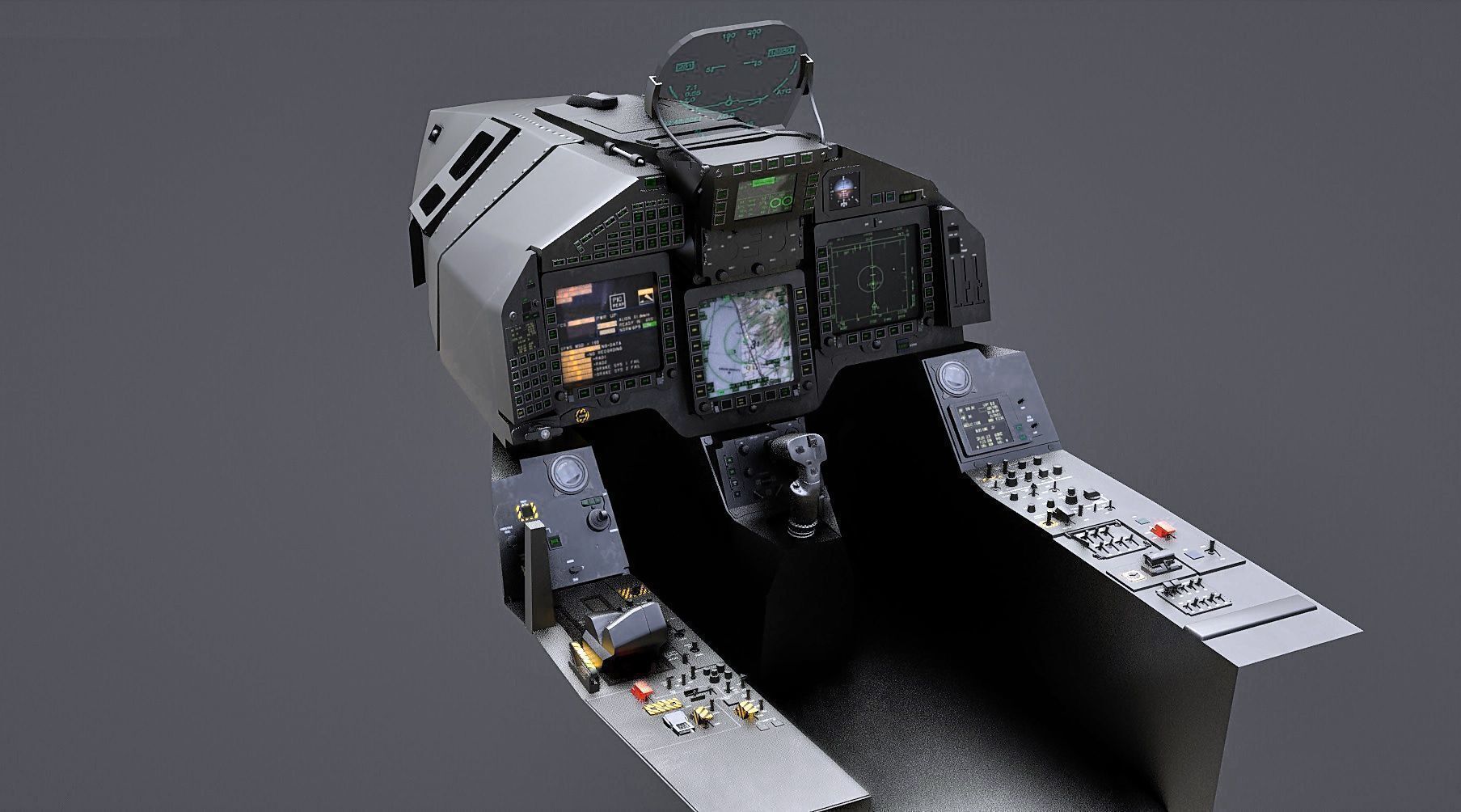 EuroFighter Typhoon Fully Rigged with High Resolution Cocpit Low-poly 3D model_31