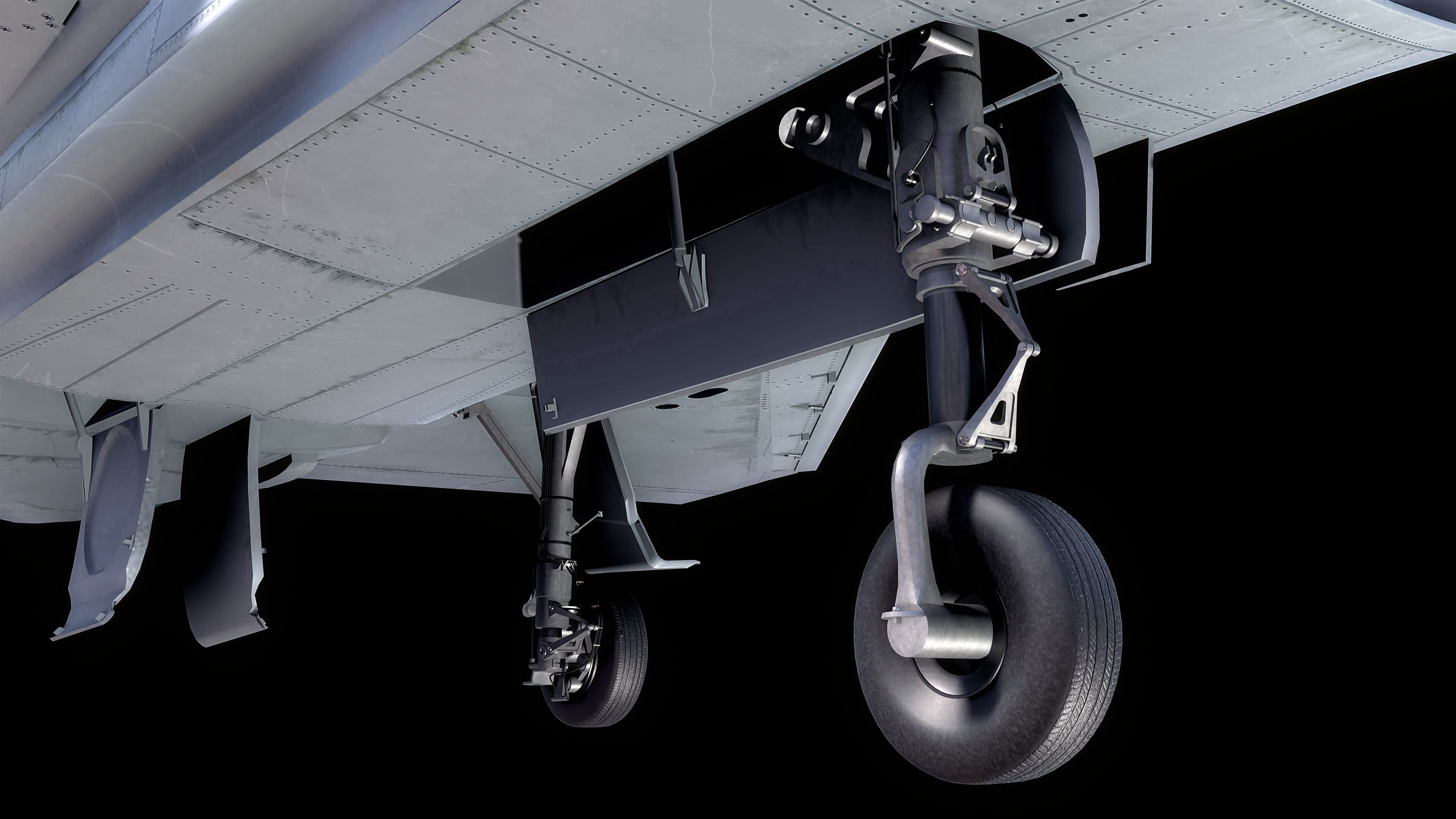 EuroFighter Typhoon Fully Rigged with High Resolution Cocpit Low-poly 3D model_35