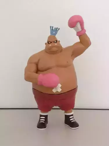 KING HIPPO PUNCH OUT FIGURE