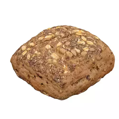 Bread 003 Photorealistic 3D Scan model