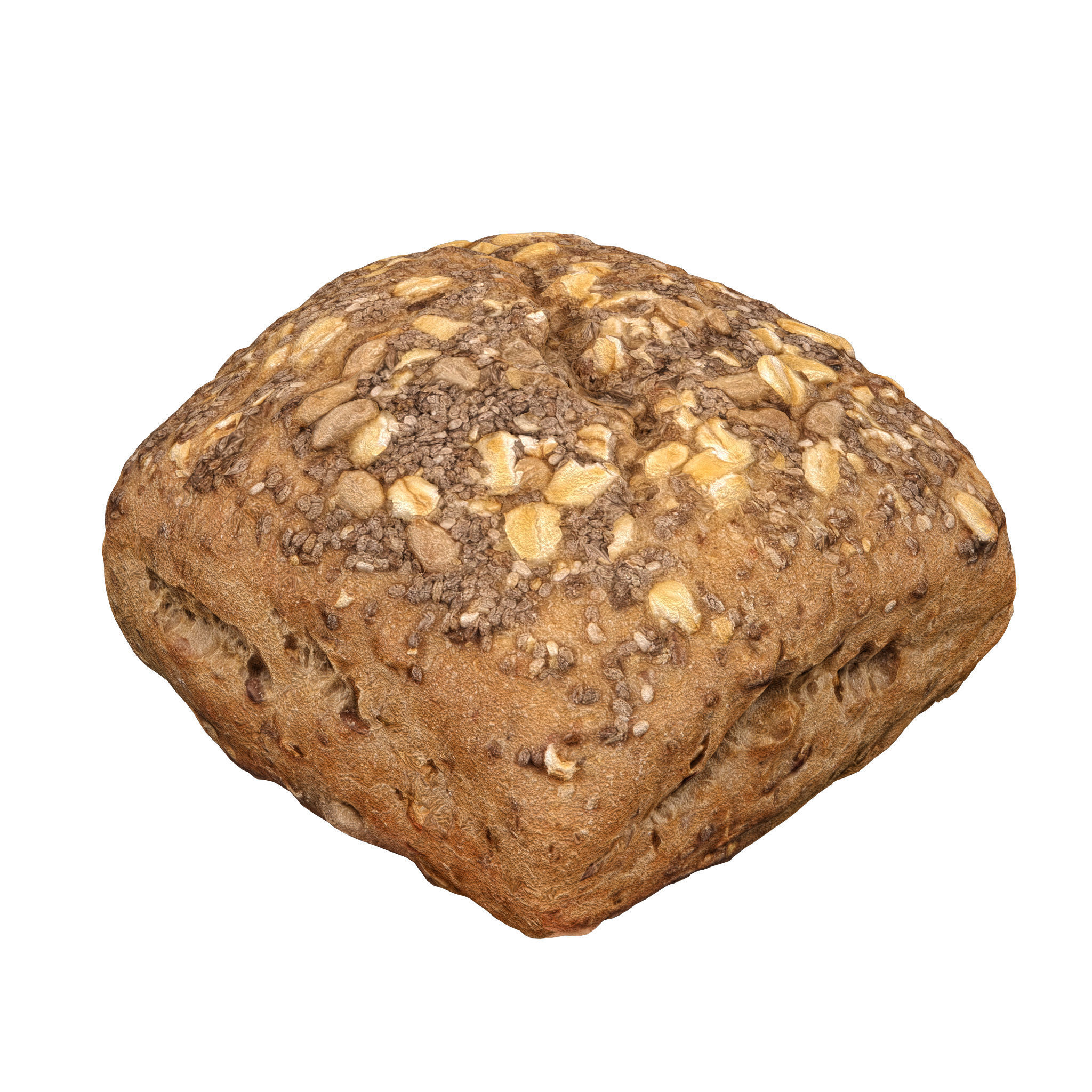 Bread 003 Photorealistic 3D Scan model 3D model_1