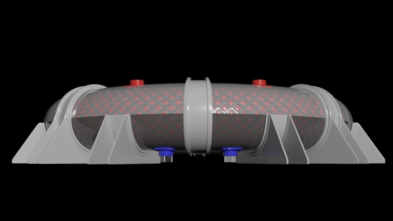 LArendsian Toroidal Serpentium Flux Motor - Generator  - Concept 3D model_2