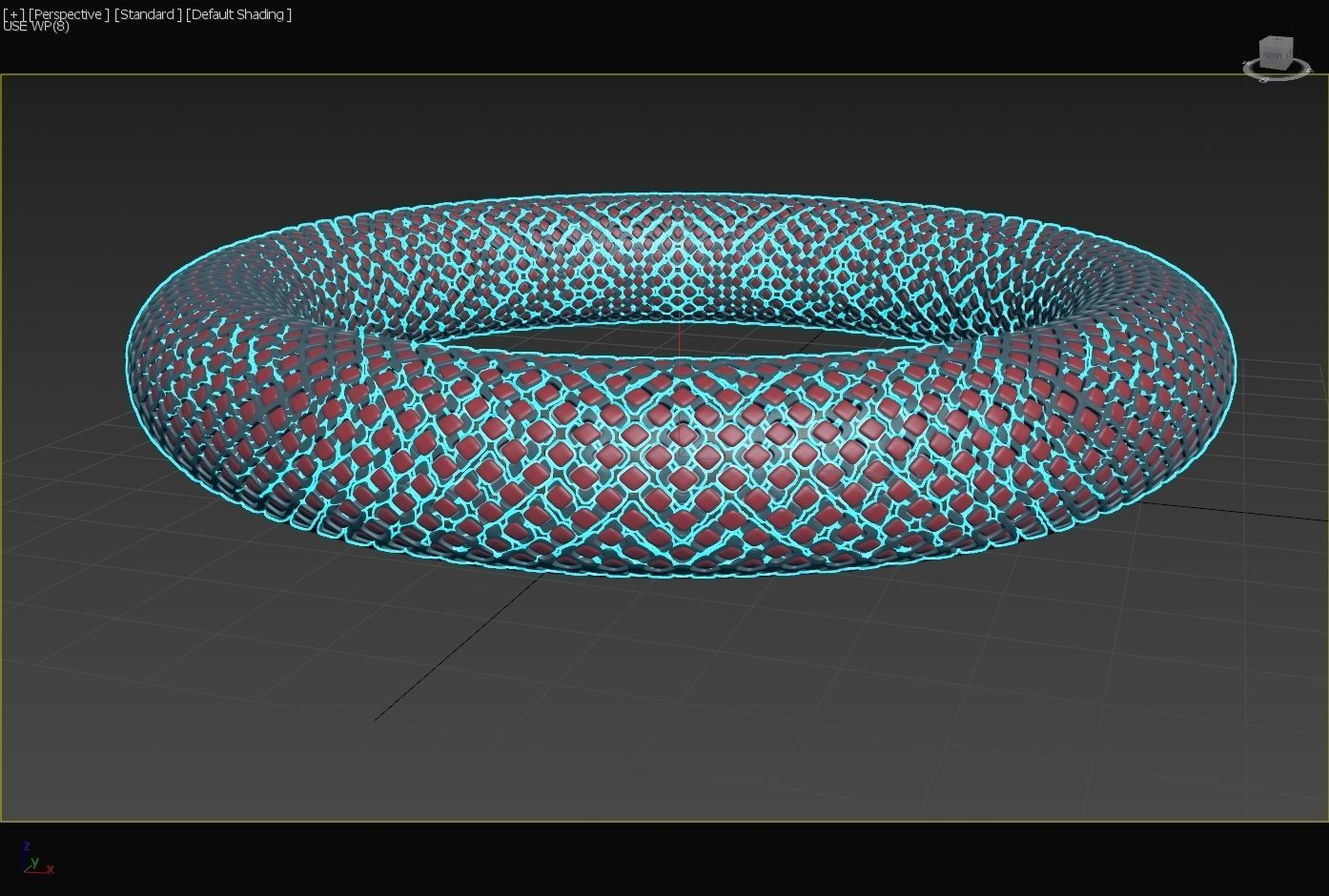 LArendsian Toroidal Serpentium Flux Motor - Generator  - Concept 3D model_16
