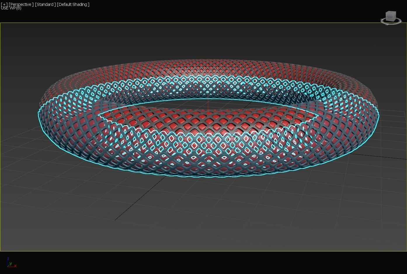 LArendsian Toroidal Serpentium Flux Motor - Generator  - Concept 3D model_15