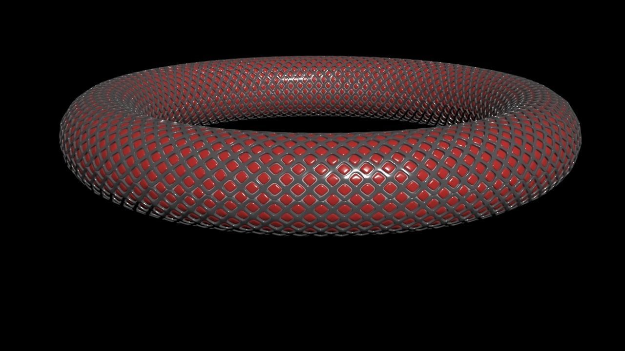 LArendsian Toroidal Serpentium Flux Motor - Generator  - Concept 3D model_13