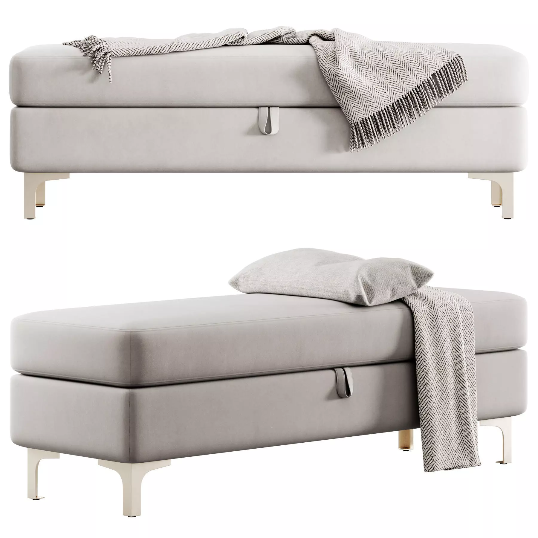 Bench Taquarius by Everly Quinn 3D model_0