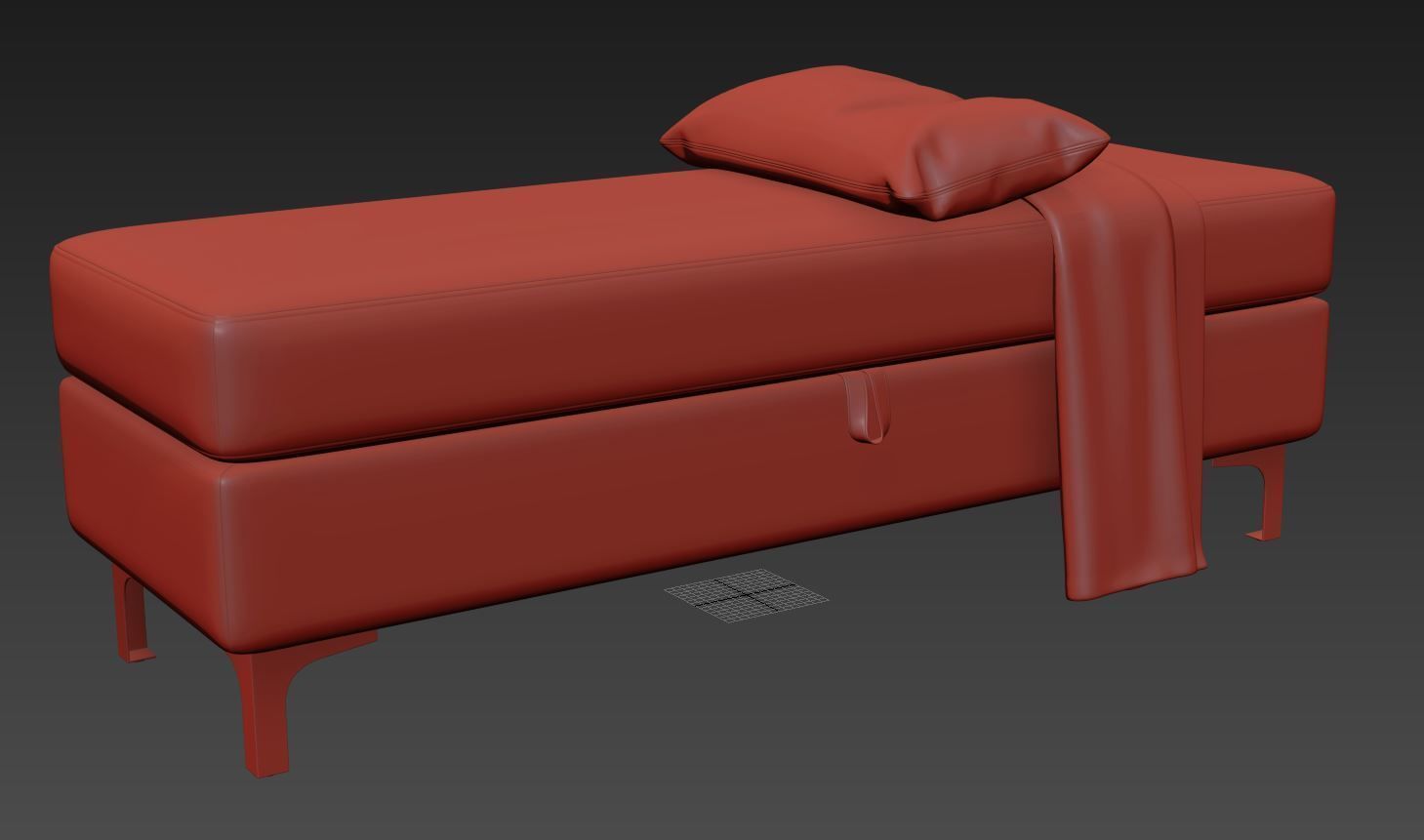 Bench Taquarius by Everly Quinn 3D model_17