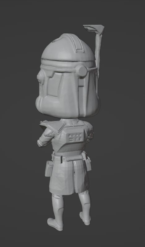 StormTrooper 5cm keychain Ready to Print  3D print model_1