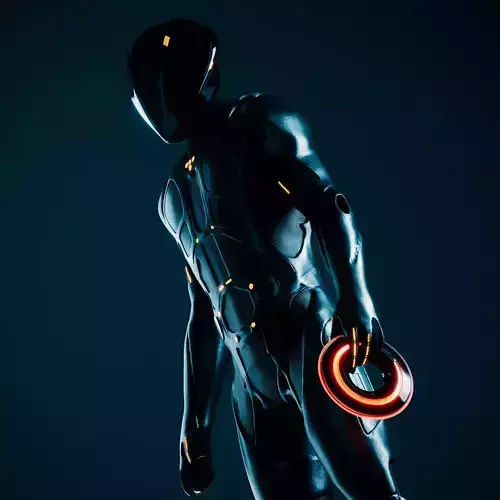 Rinzler - Tron - Tron Legacy 3D model