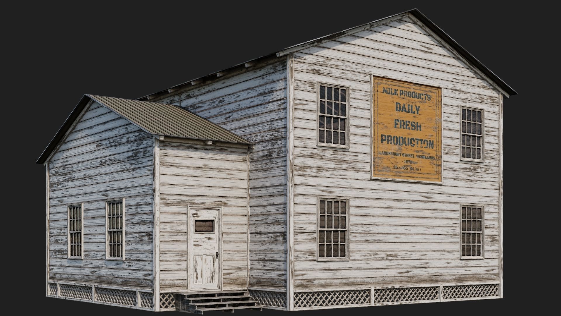 41-80 FARM BUILDINGS PACK 4K PBR Textures GameReady 3D Model Collection_31