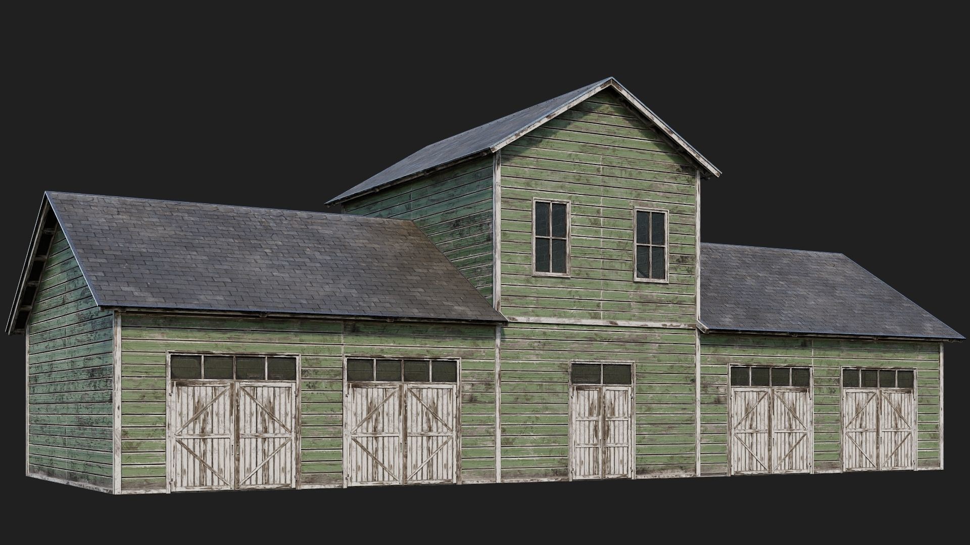 41-80 FARM BUILDINGS PACK 4K PBR Textures GameReady 3D Model Collection_38