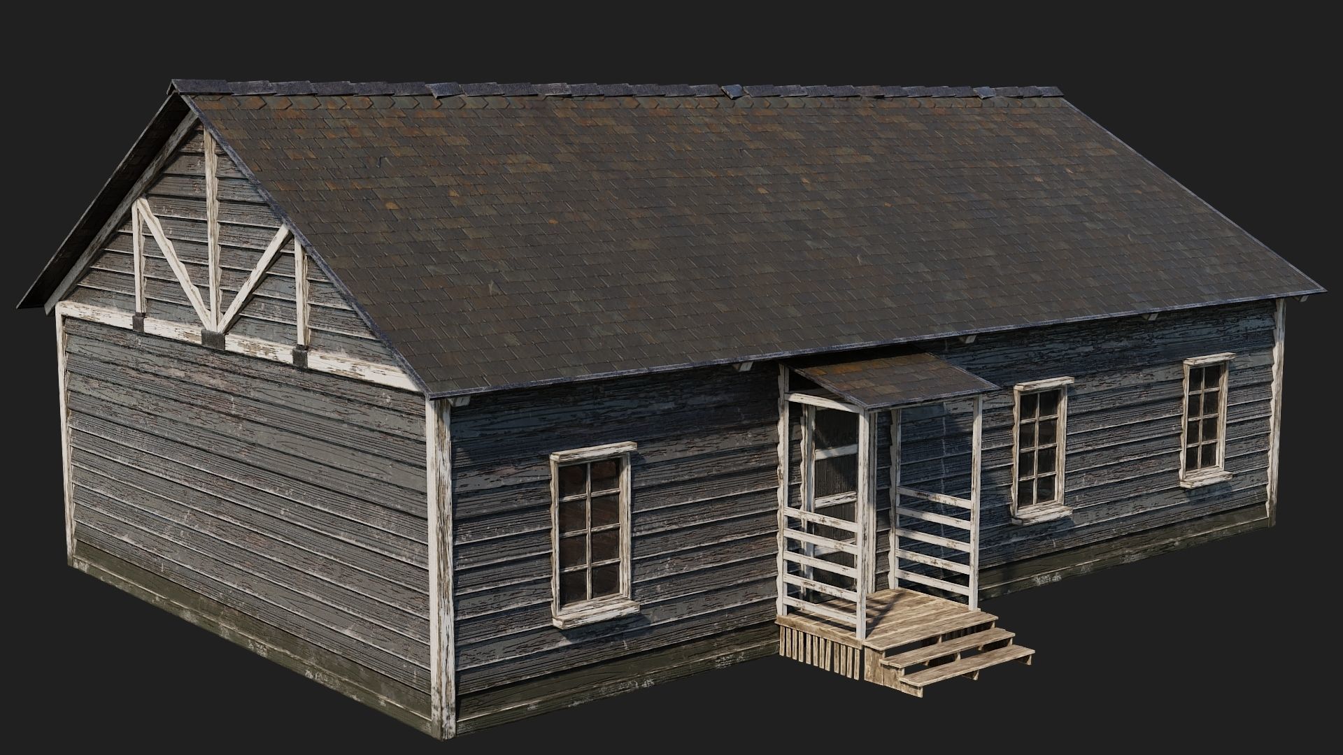 41-80 FARM BUILDINGS PACK 4K PBR Textures GameReady 3D Model Collection_8