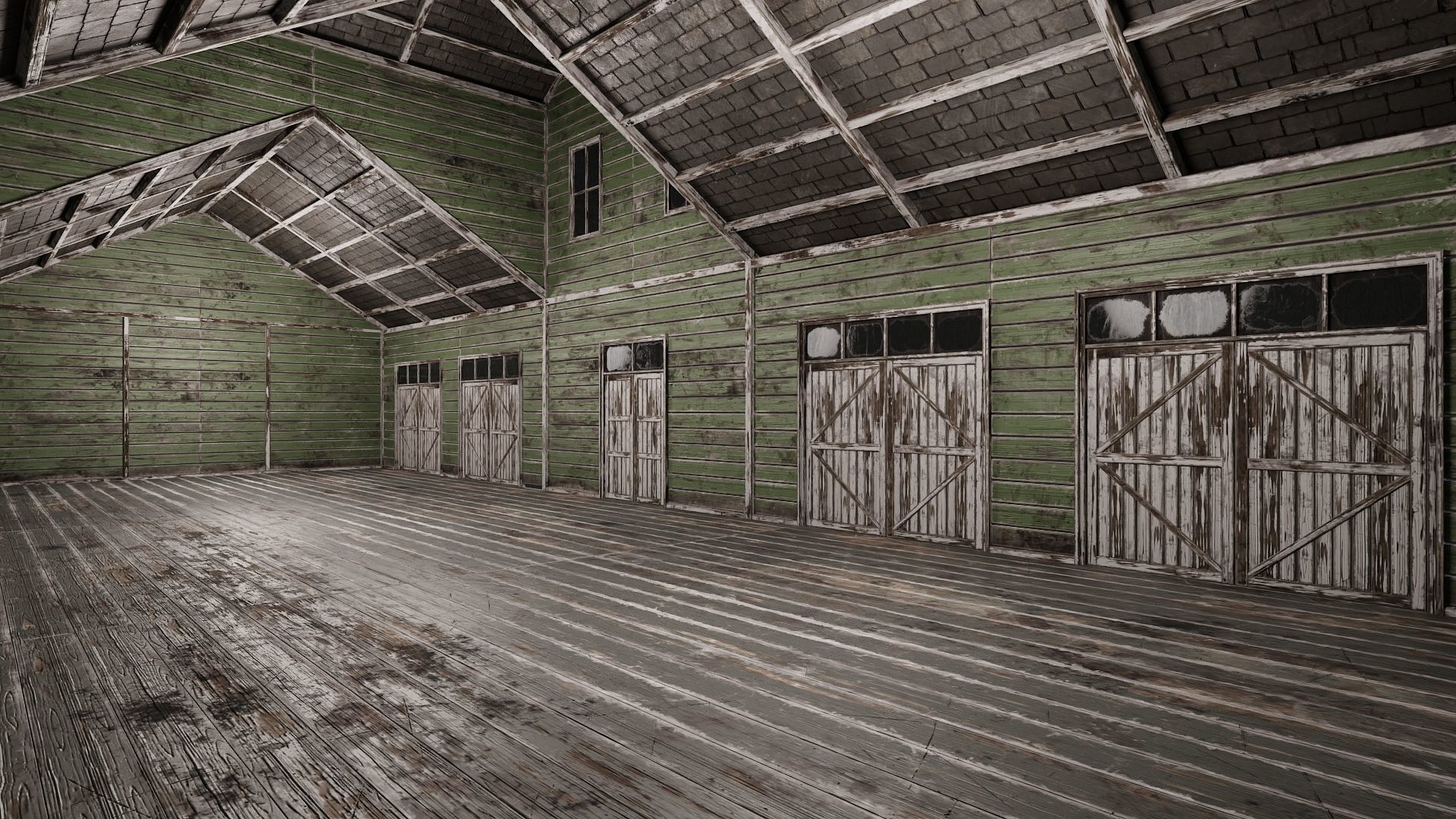 41-80 FARM BUILDINGS PACK 4K PBR Textures GameReady 3D Model Collection_39