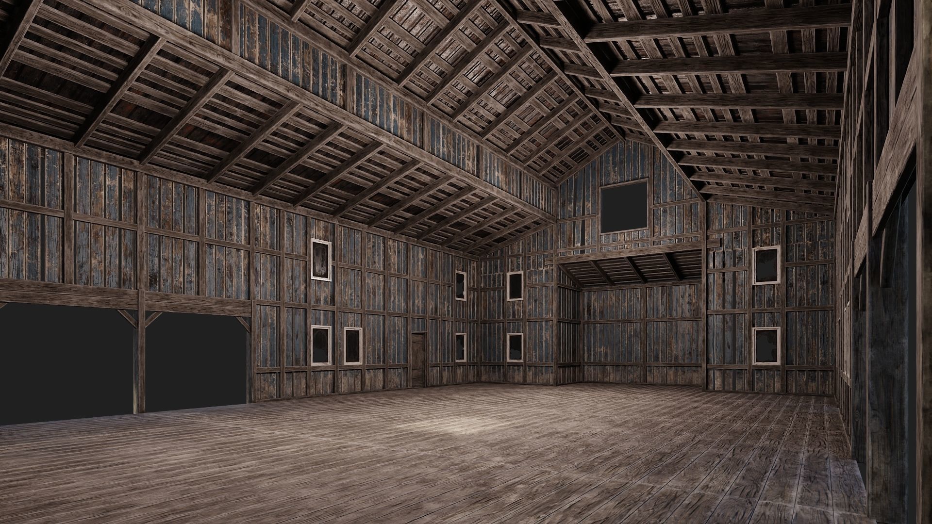 41-80 FARM BUILDINGS PACK 4K PBR Textures GameReady 3D Model Collection_14
