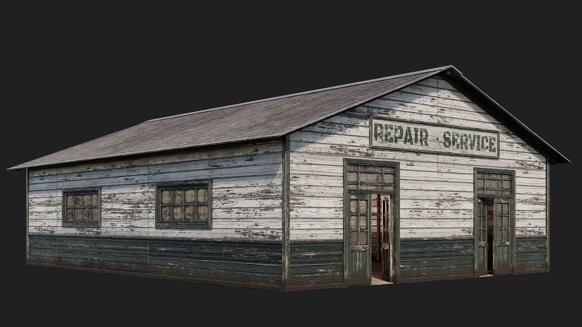 41-80 FARM BUILDINGS PACK 4K PBR Textures GameReady 3D Model Collection_5