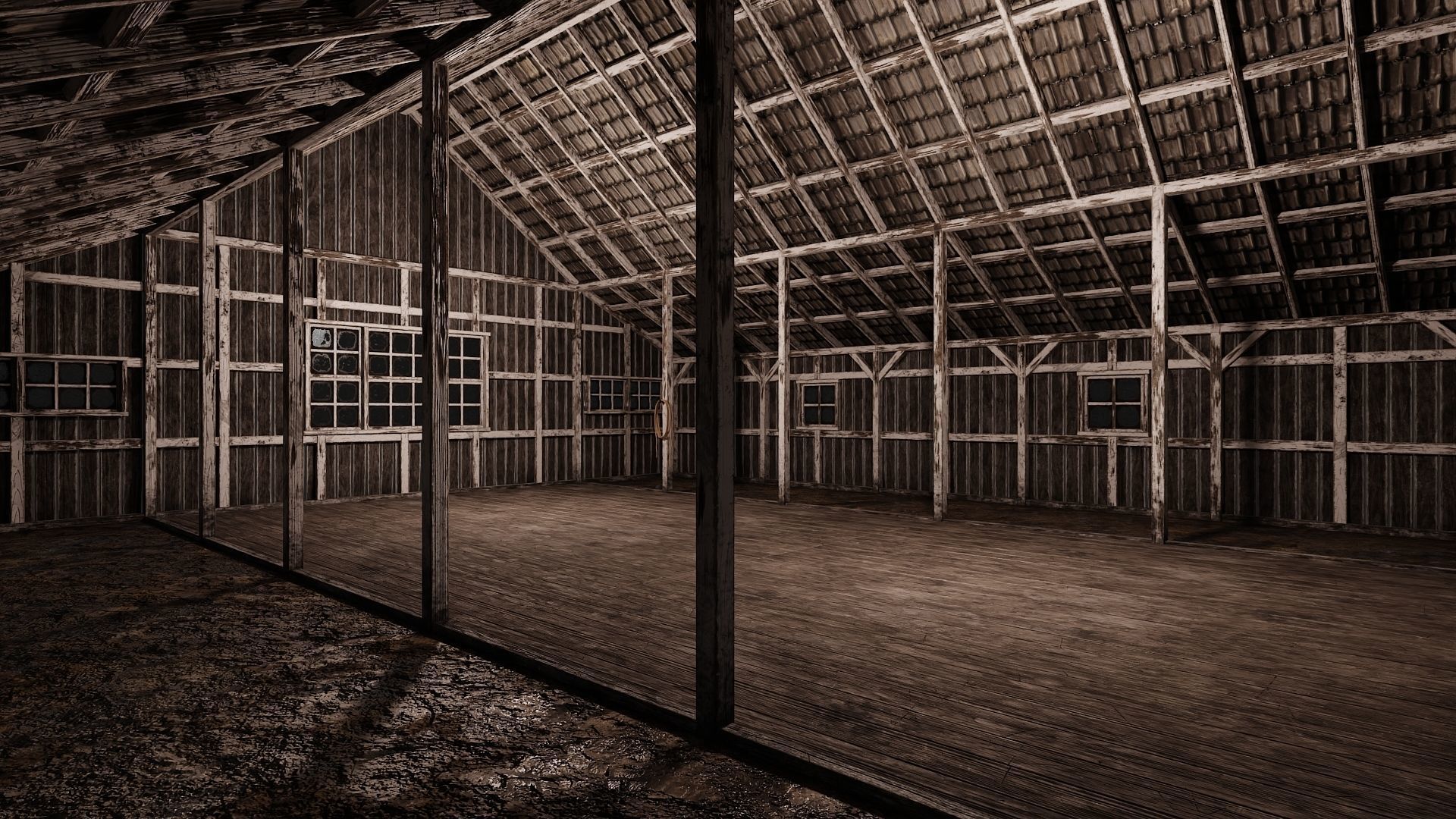 41-80 FARM BUILDINGS PACK 4K PBR Textures GameReady 3D Model Collection_16