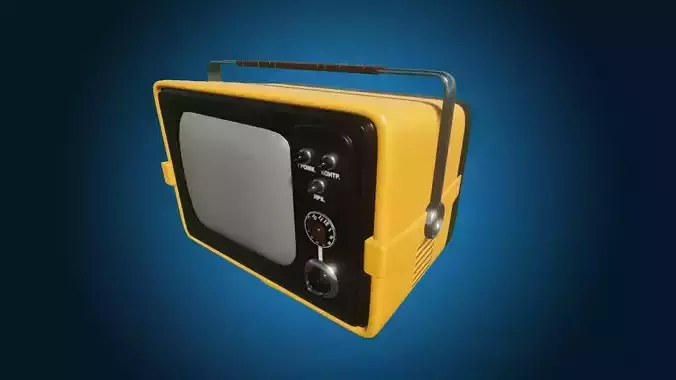 Old Soviet Style TV set