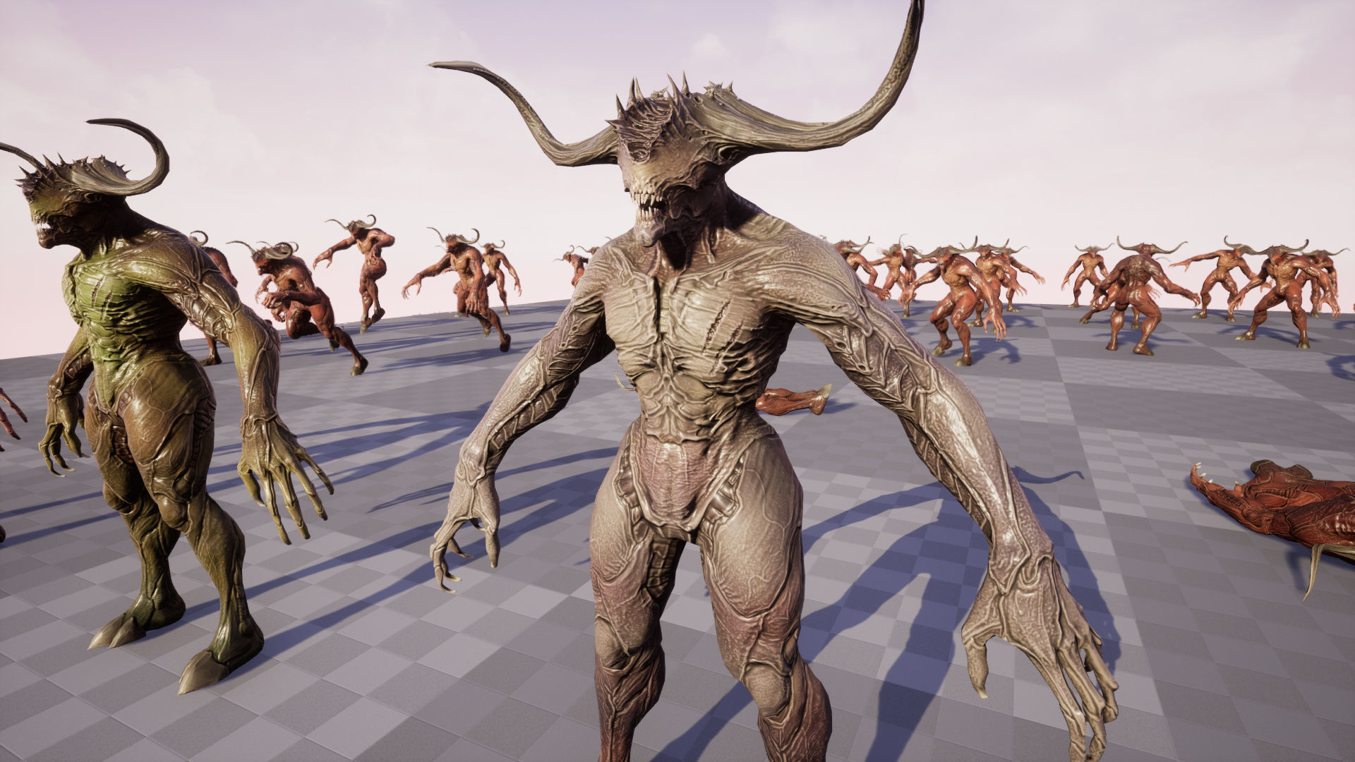Demon Character Low-poly 3D model_24