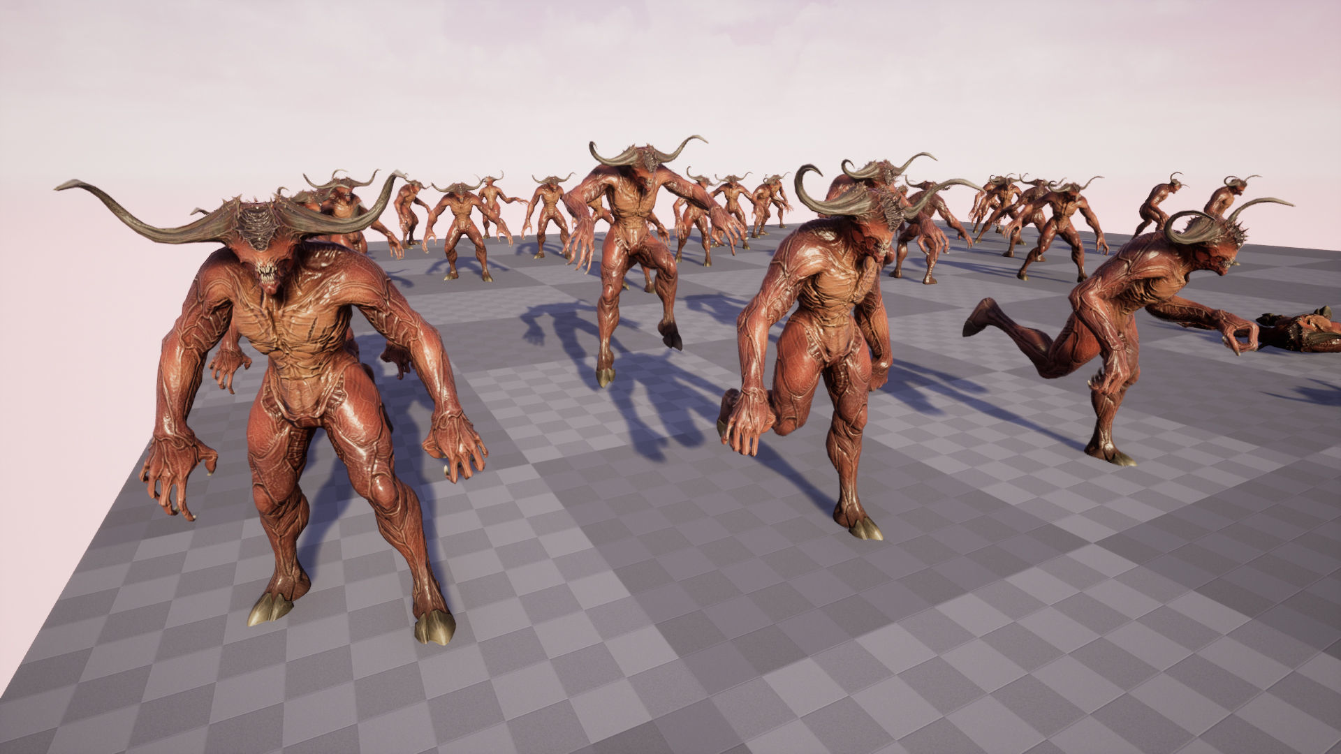 Demon Character Low-poly 3D model_22