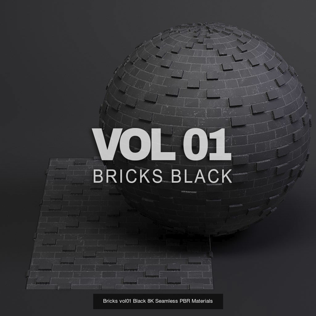 M04 Bricks 8K PBR Seamless Materials Texture_1