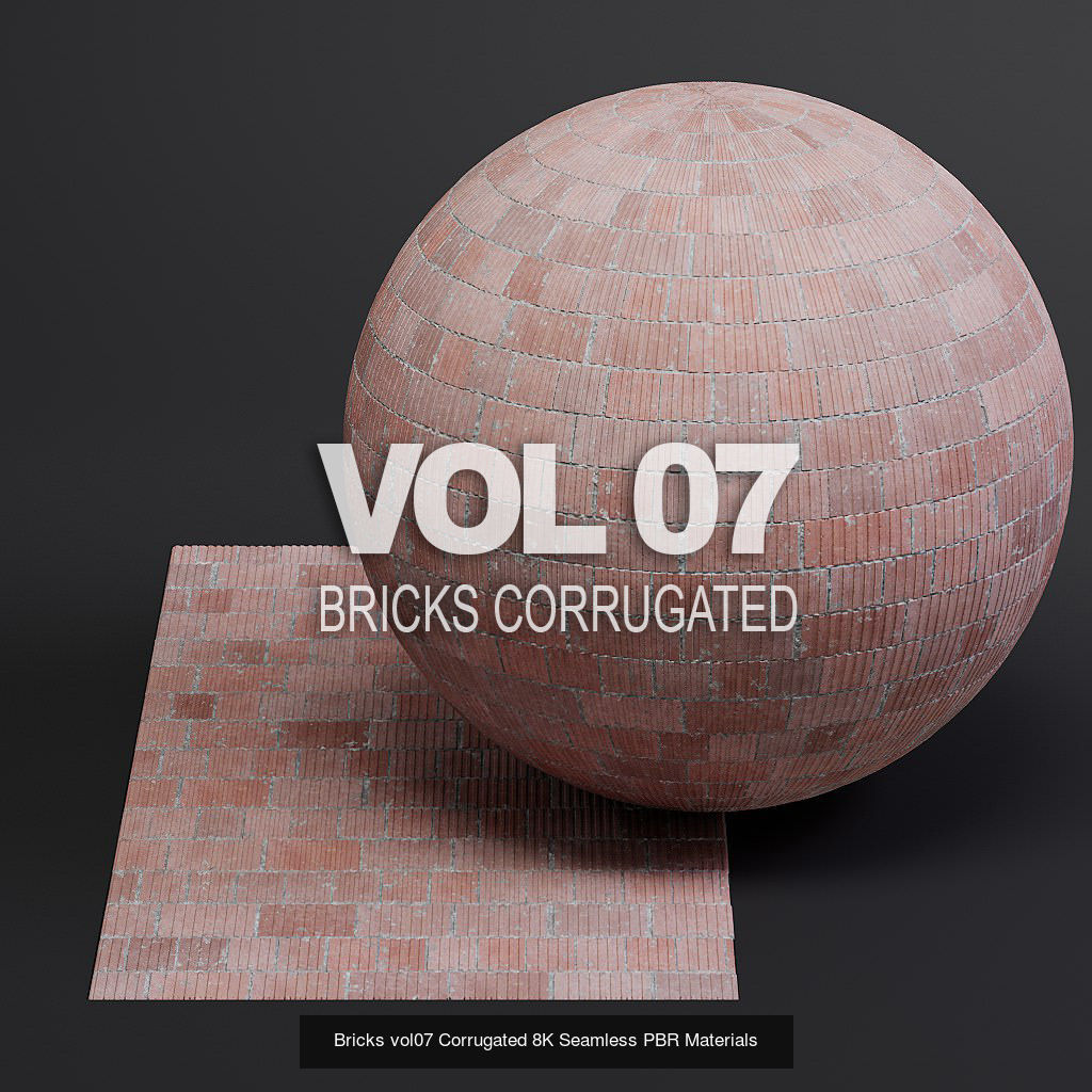 M04 Bricks 8K PBR Seamless Materials Texture_7