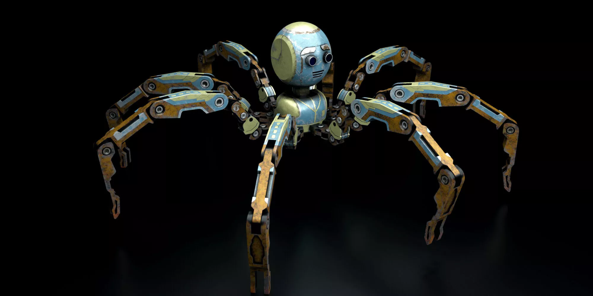 Mecha Robot Creature 3D model