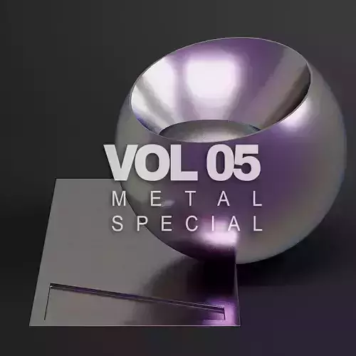 Metal vol05 Special 8K Seamless PBR Materials Texture