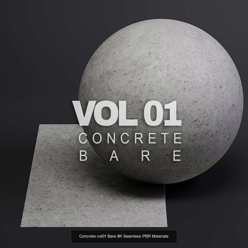 M03 Concrete 8K PBR Seamless Materials Texture_1