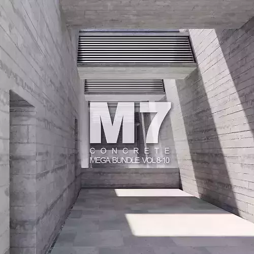 M07 Concrete 8K PBR Seamless Materials Texture