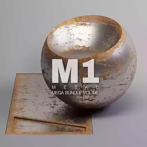M01 Metal 8K PBR Seamless Materials Texture