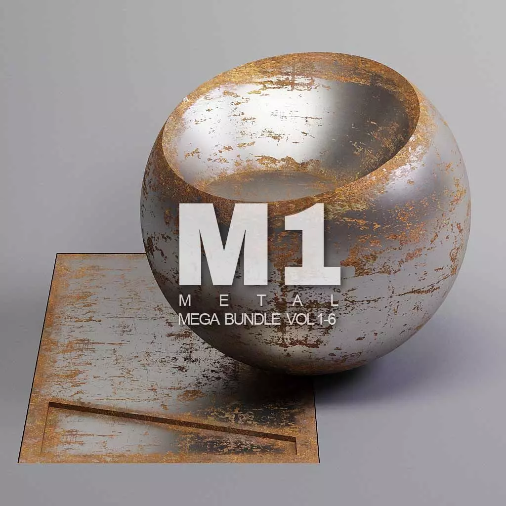 M01 Metal 8K PBR Seamless Materials Texture_0