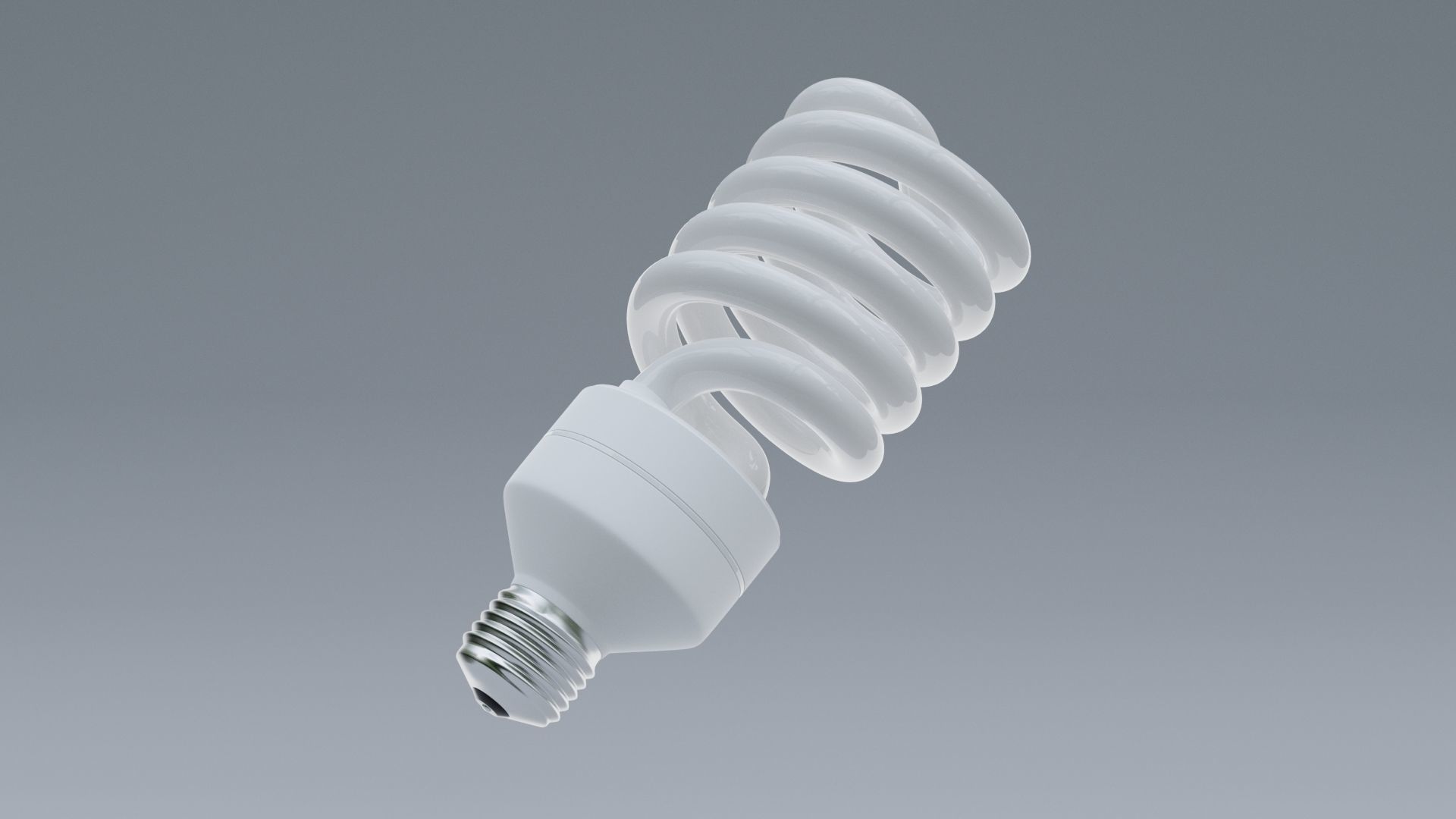 Light Bulb Low-poly 3D model_1